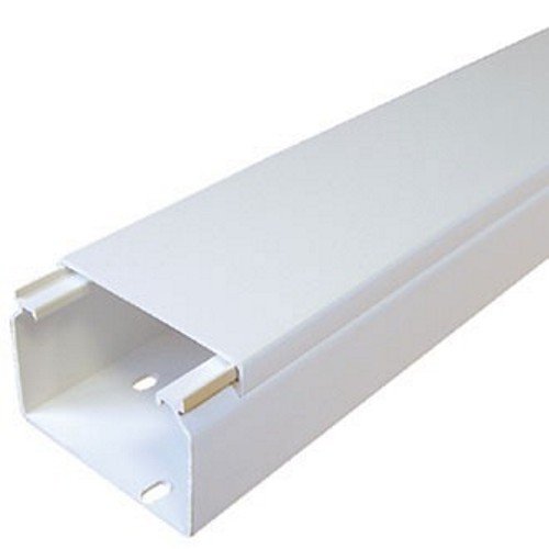 Canalina portacavi Gewiss bianco puro da 40 per 60 mm fornita in dodici barre da due metri