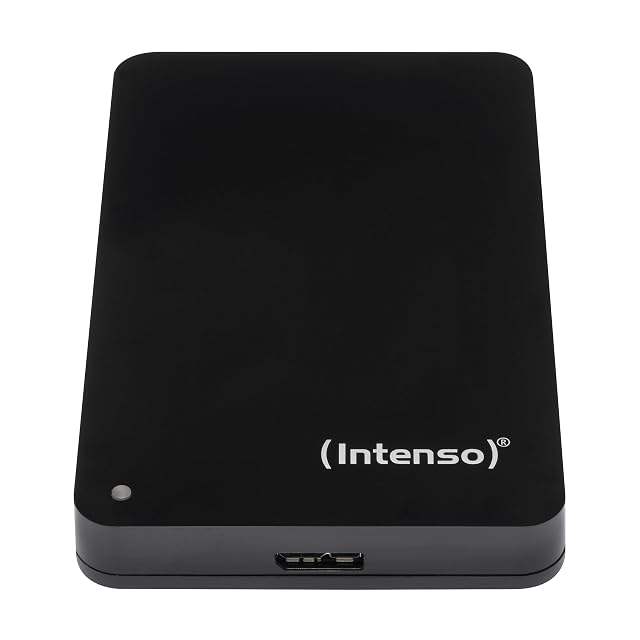 Disco rigido esterno portatile Intenso da 1 TB in formato 2,5 pollici con collegamento USB