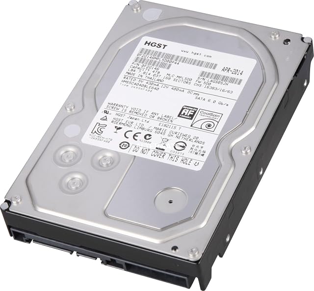 Disco rigido interno HGST MegaScale DC da 4 TB in formato 3,5 pollici con un connettore SATA