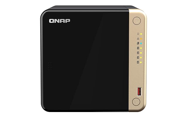 Box NAS QNAP TS-464 a quattro alloggiamenti venduto senza dischi