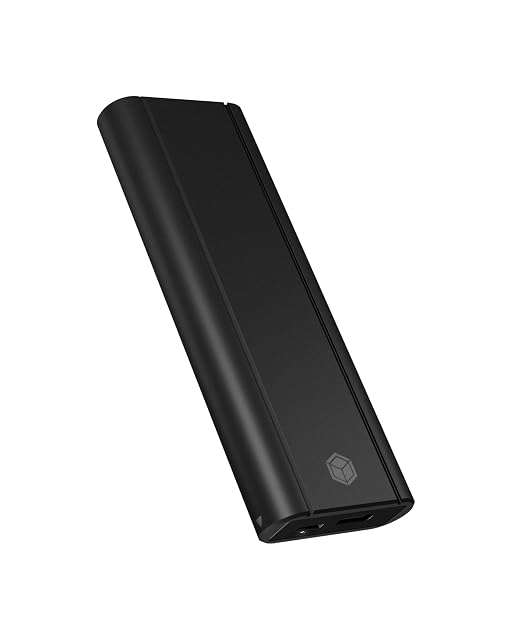 Box per SSD NVMe ICY BOX in alluminio con interruttore di protezione da scrittura e presa USB-C
