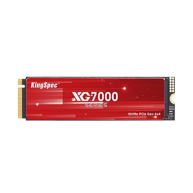 Unità a stato solido KingSpec XG7000 da 1 TB in formato NVMe M.2 2280 su PCIe 4.0