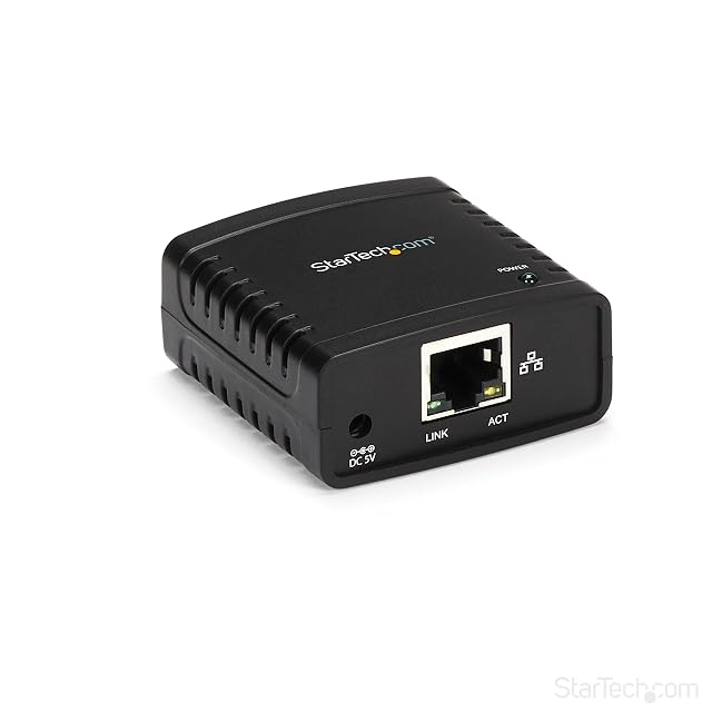 Server di stampa USB a una porta StarTech PM1115U2 con presa Ethernet