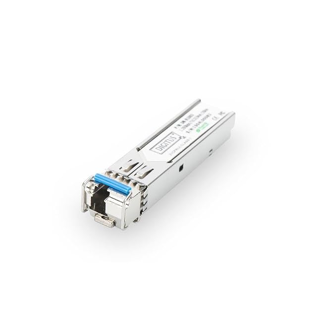 Modulo SFP gigabit bidirezionale DIGITUS con una sola porta ottica LC