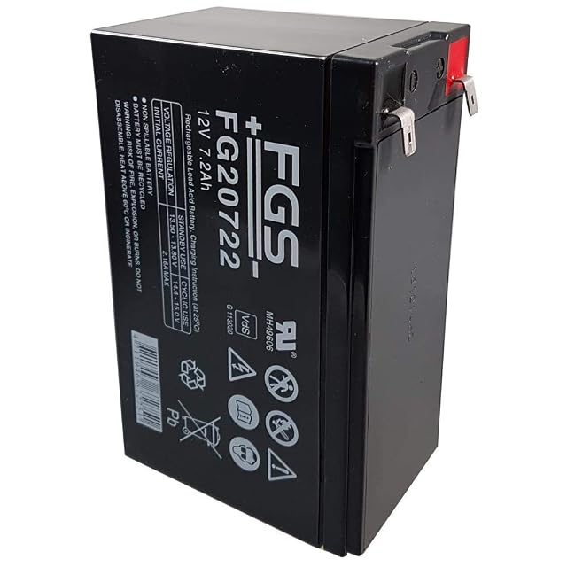 Batteria di ricambio al piombo ermetica Fiamm da 12 V per un APC Back-UPS