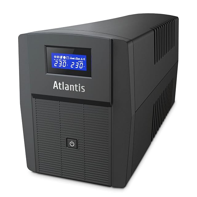 Gruppo di continuità a torre line-interactive Atlantis A03-HP2003 con display LCD