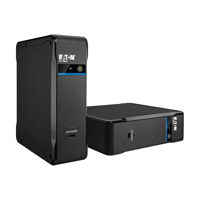 Gruppo di continuità standby Eaton 3P700UD nero con prese Schuko