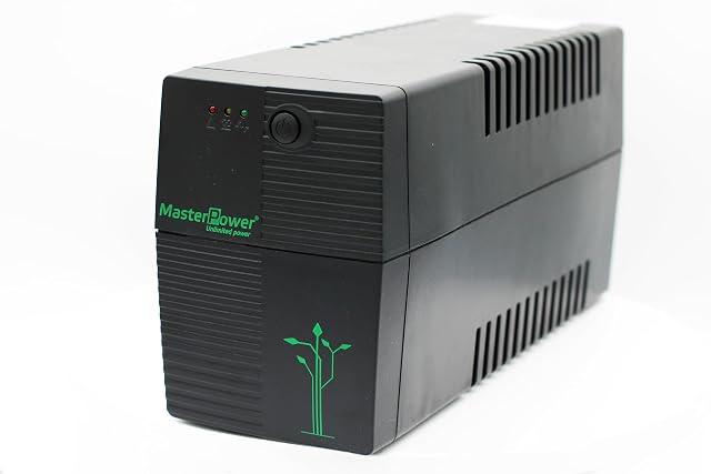 Gruppo di continuità Master U-Power da 650 VA con due prese Schuko