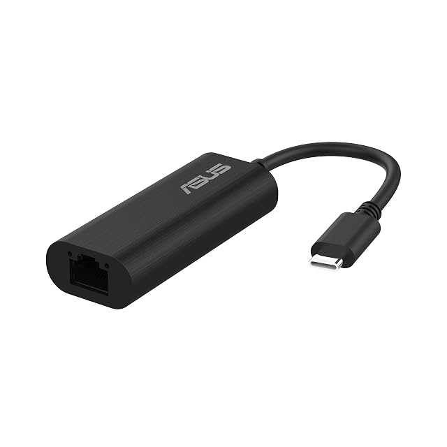 Adattatore da USB-C a Ethernet 2.5G ASUS USB-C2500 V2 con presa RJ45