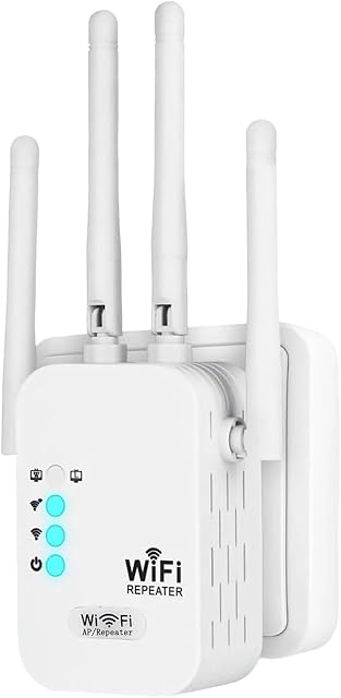 Ripetitore senza fili dual band TVVNHA con quattro antenne esterne orientabili